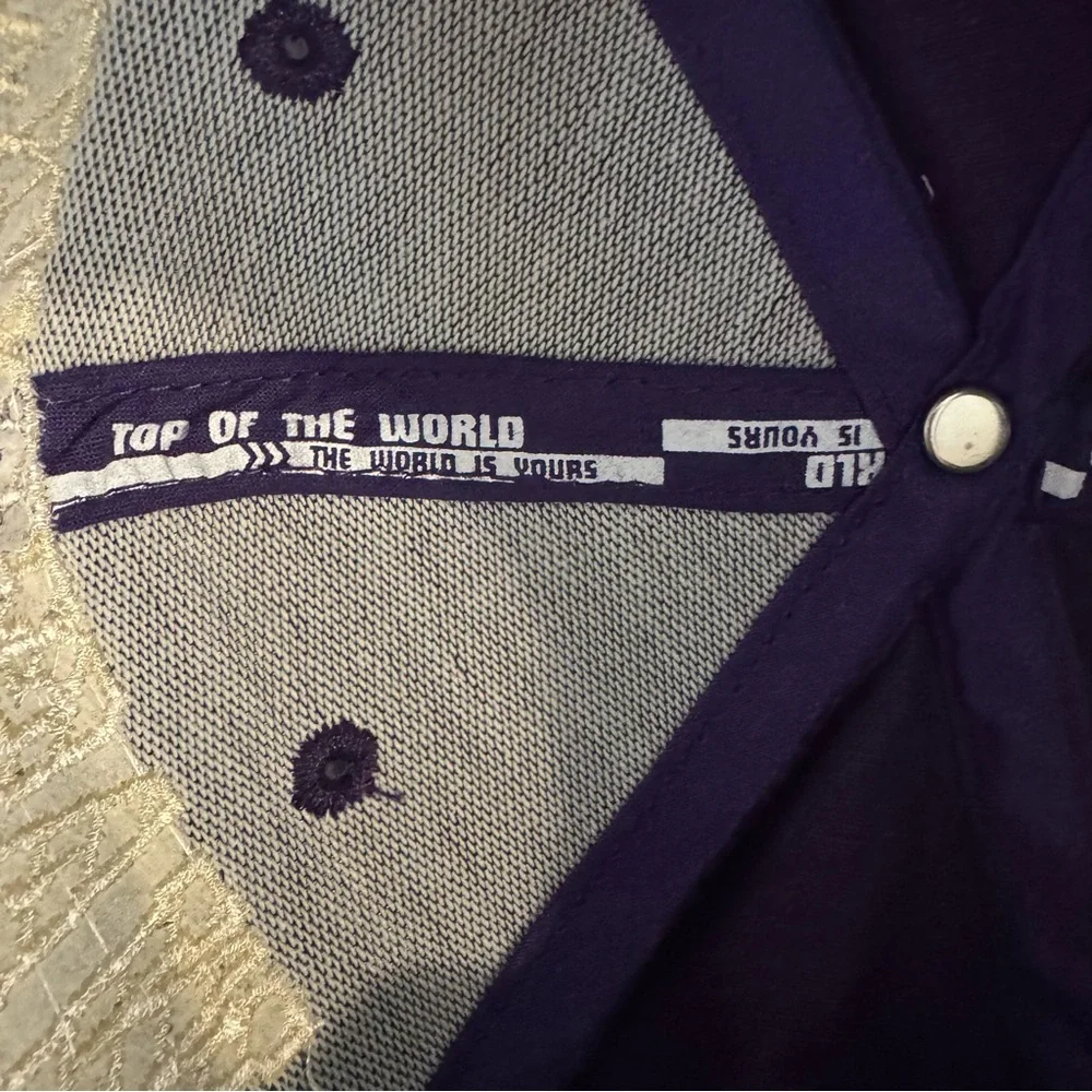 Washington Huskies Purple And Black‎ Strapback Hat Y2K Top Of The World
